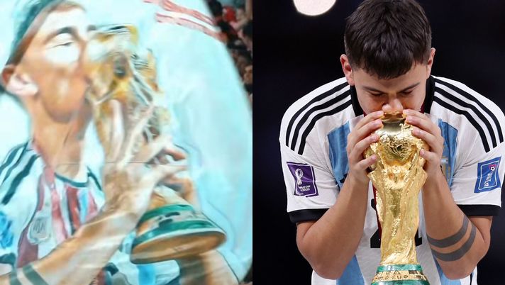 L’Instituto celebra Dybala, i tifosi gli dedicano una bandiera: “Il nostro Campione” - immagine 1