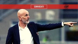 Spezia-Milan, i convocati di Pioli: tornano Calabria e Giroud