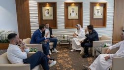 Totti: “Un onore rappresentare il calcio italiano nel mondo. Ringrazio gli Emirati”