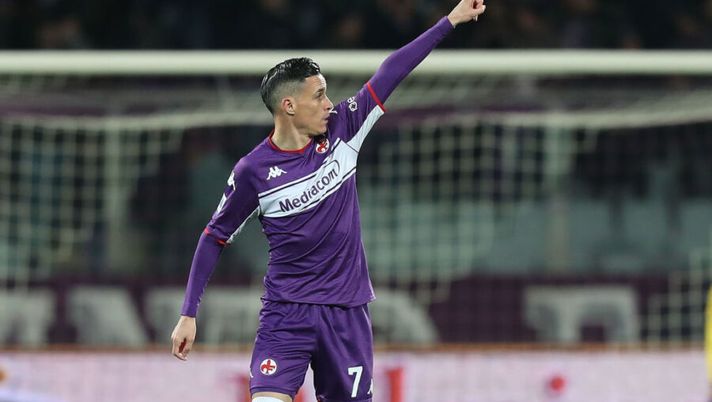 FLORENCE, ITALY - NOVEMBER 30: Jose' Maria Callejon of ACF Fiorentina celebrates after scoring a goal during the Serie A match between ACF Fiorentina and UC Sampdoria at Stadio Artemio Franchi on November 30, 2021 in Florence, Italy. (Photo by Gabriele Maltinti/Getty Images) Scommesse di giornata: undici giocatori che potete mettere in campo alla 17ma- immagine 1