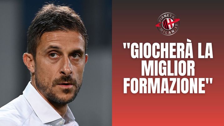 Dionisi conferenza stampa Sassuolo-Milan