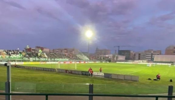 Lo stadio del Monopoli vestito a festa Lo stadio del Monopoli vestito a festa
