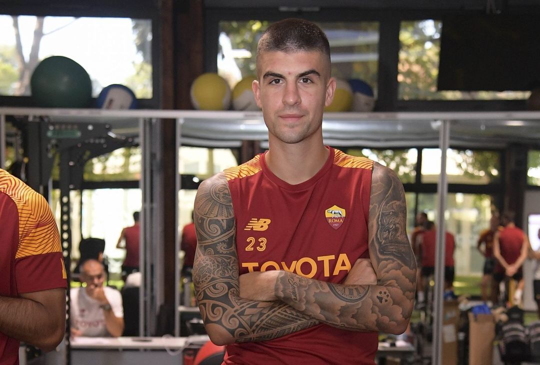 Trigoria, palestra per chi ha giocato ieri. Karsdorp in campo – FOTO GALLERY - immagine 42