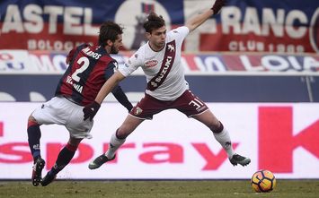  BOLOGNA, ITALY - JANUARY 22: Lucas Boy # 31 of FC Torino in action during the Serie A match between Bologna FC and FC Torino at Stadio Renato Dall'Ara on January 22, 2017 in Bologna, Italy. (Photo by Mario Carlini / Iguana Press/Getty Images)