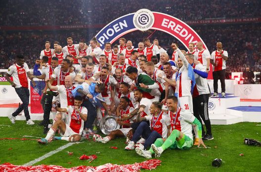 Ajax (getty images) Ajax campione d'Olanda
