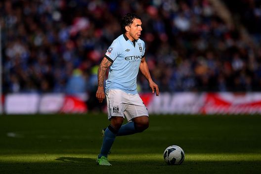 Tevez Manchester City (getty images) Tevez Manchester City