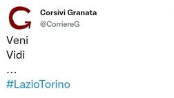 Lazio-Torino 0-1, le reazioni social: “Veni, Vidi, Ilic…”