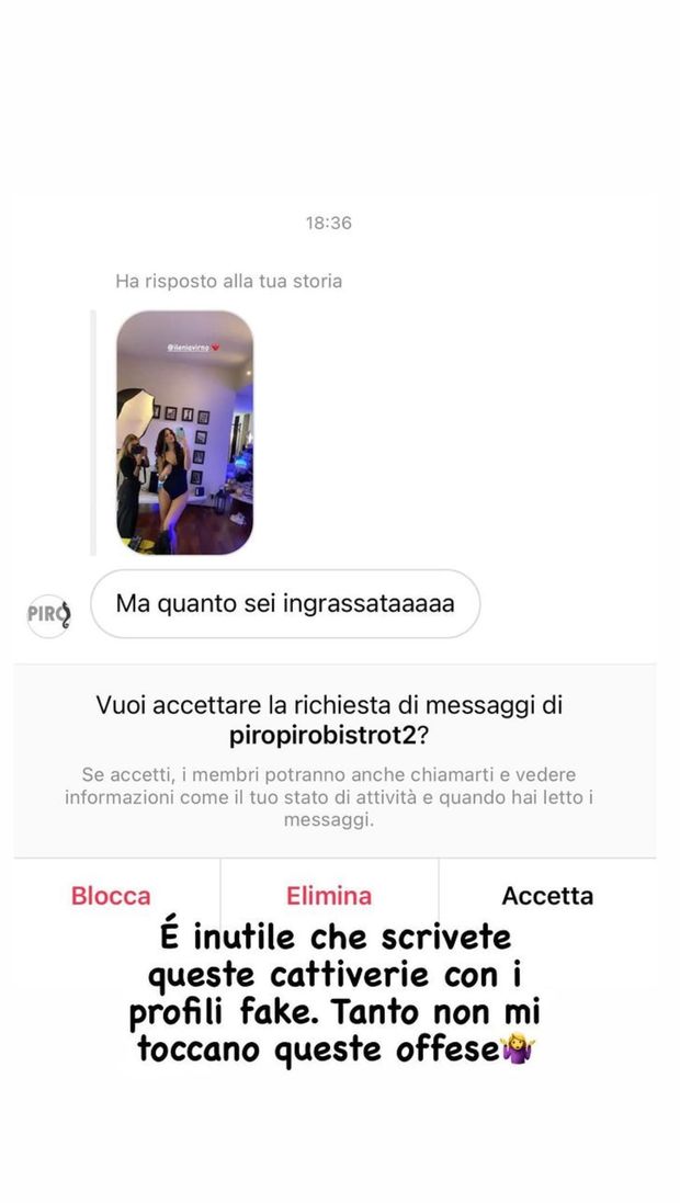 Un hater ad Antonella Fiordelisi: “Quanto sei ingrassata”. Lei risponde così- immagine 2
