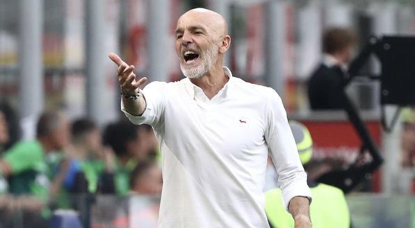 Stefano Pioli AC Milan Milan-Atalanta 2-0 Serie A 2021-2022