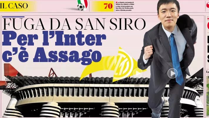 Nuovo stadio, svolta Zhang: l’Inter sceglie Assago. Se salta col Milan, virata in zona forum - immagine 1