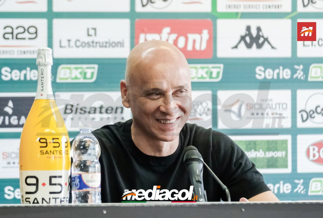 FOTO PALERMO, Corini in conferenza stampa prima del match contro il Bari (Gallery) - immagine 12