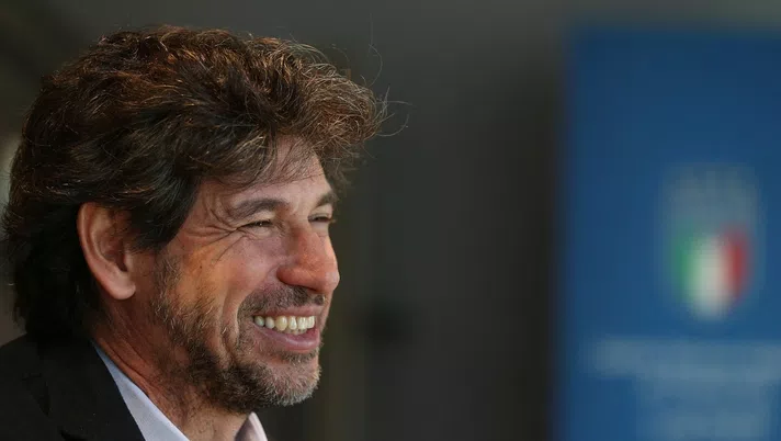 Demetrio Albertini (ex centrocampista AC Milan) qui in una riunione della FIGC | AC Milan News (Getty Images)