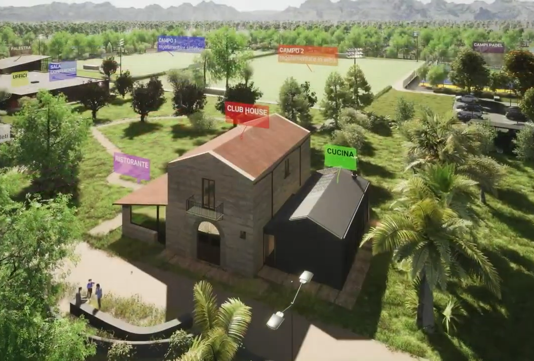 FOTO Il rendering del futuro centro sportivo del Palermo FC - immagine 7