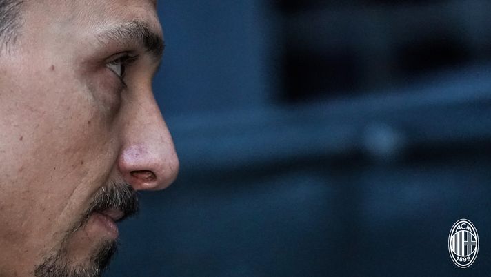 Zlatan Ibrahimovic, attaccante del Milan (credits: acmilan.com) 