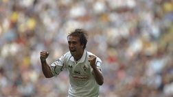 FOTO – Batistuta con Fernando Alonso alle qualifiche del GP di Monza