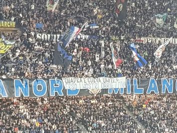 Inter, Curva Nord in silenzio: niente bandiere e coreografie