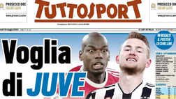 Prima Pagina, Tuttosport: “Voglia di Juve. Milan, -1 alla festa”. E il Torino…