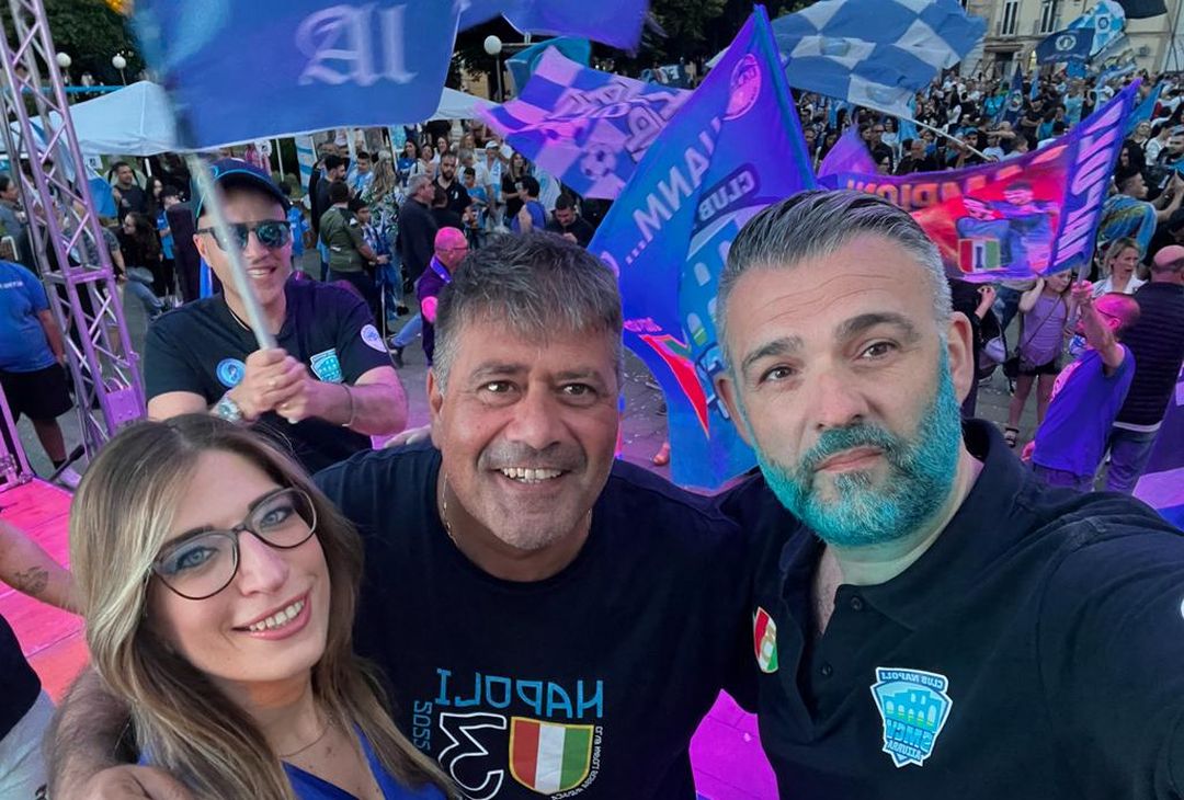 GALLERY I club UANM festeggiano lo Scudetto allo stadio Dall’Ara e dalle sedi - immagine 14