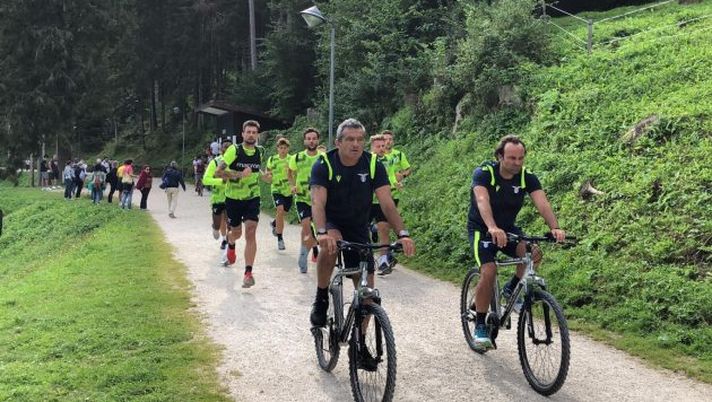La Lazio attende il Padova: oggi quarto giorno ad Auronzo con corsa attorno al lago 
