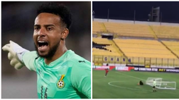 Ghana, portiere perseguitato dalla sfortuna: in allenamento gli cade la porta addosso