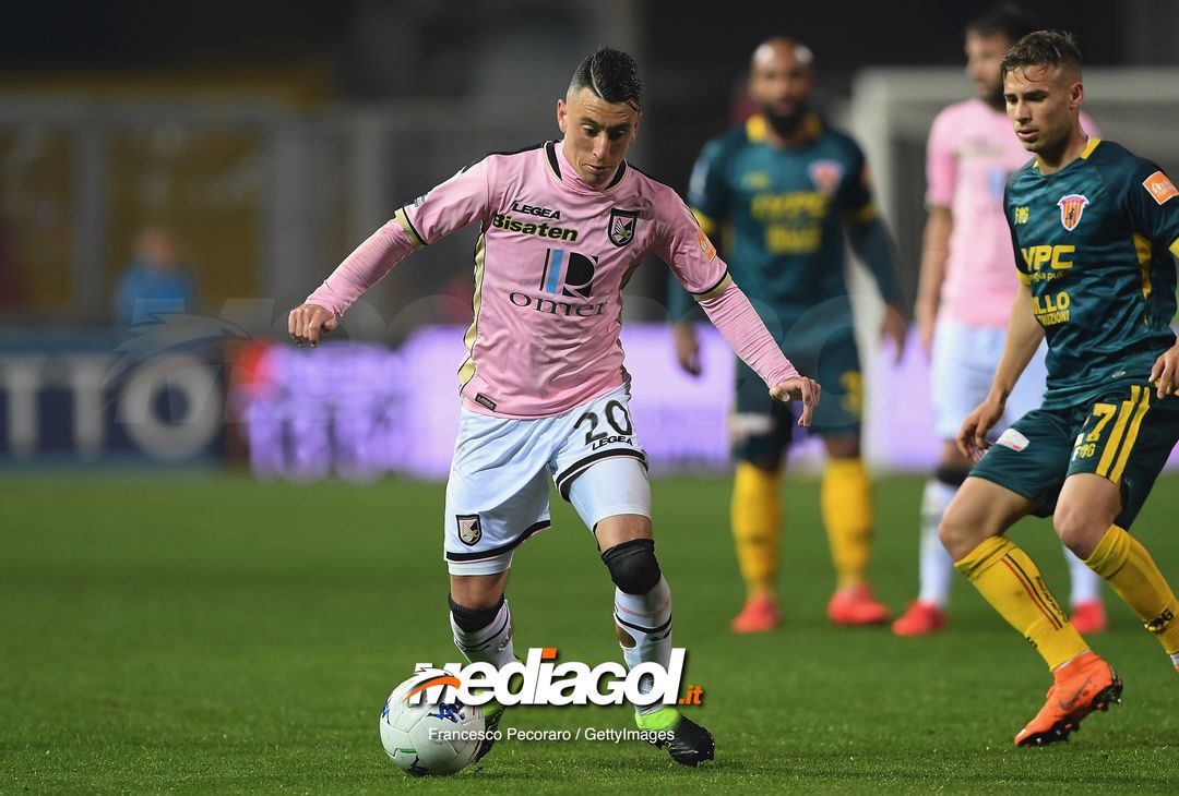  during the Serie B match between Benevento and Carpi FC at Stadio Ciro Vigorito on April 14, 2019 in Benevento, Italy. 