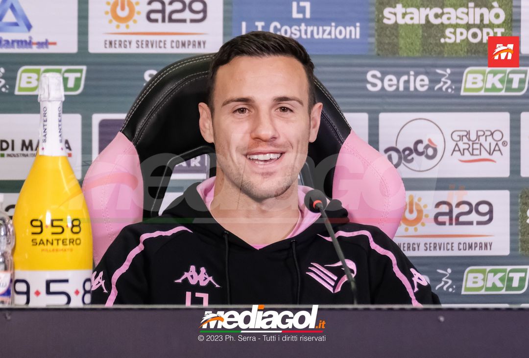 FOTO PALERMO, Valerio Verre presentato in conferenza stampa (Gallery) - immagine 19