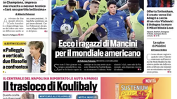 Prima Pagina, Corriere dello Sport: “Perisic da Conte, la Juve su Arna”