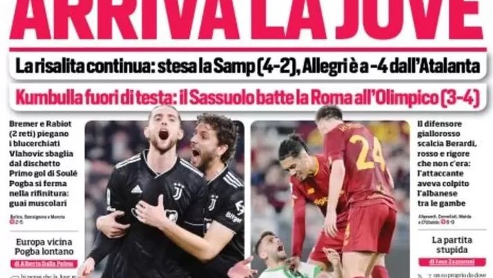 EDICOLA CDS – Inzaghi scuote l’Inter: il tecnico ha chiesto più equilibrio - immagine 1