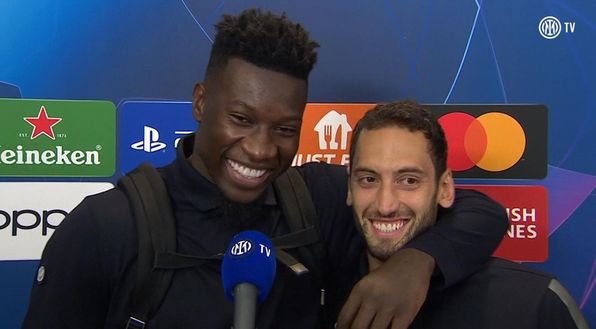 Onana: “Vittoria meritata”, Calhanoglu: “Ci siamo parlati, André mi ha detto che dovevo…” - immagine 1