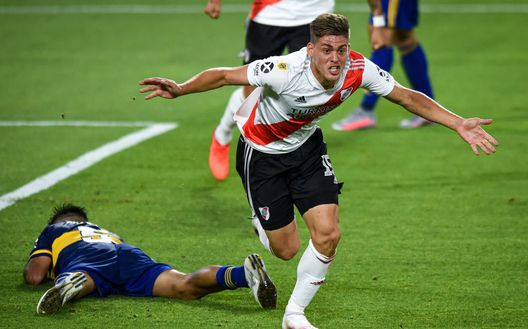 Il gol di Federico Girotti del River (Photo by Marcelo Endelli/Getty Images) Il gol di Federico Girotti del River (Photo by Marcelo Endelli/Getty Images)