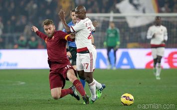  Pablo Armero e Daniele De Rossi (fonte: facebook AC Milan)