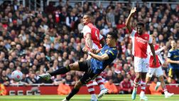 Cristiano Ronaldo in gol contro l’Arsenal: esultanza con dedica al figlio morto