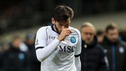 Sky: “Kvaratskhelia con l’Atalanta? Sarà decisiva la rifinitura, piccola speranza”