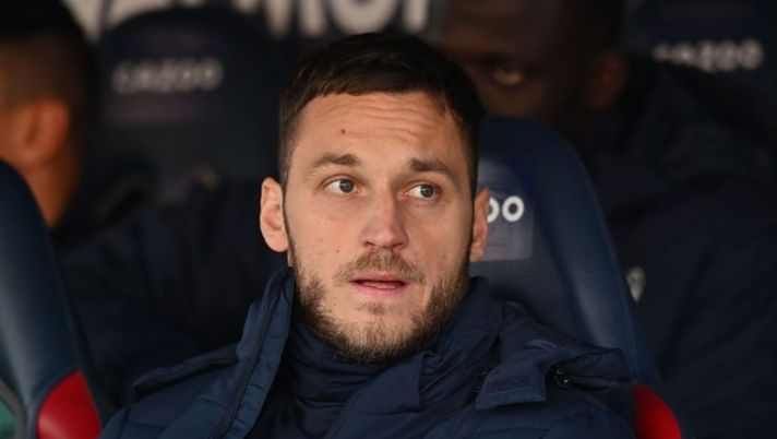 BOLOGNA, ITALY - FEBRUARY 12: Marko Arnautovic of Bologna FC looks on during the Serie A match between Bologna FC and AC Monza at Stadio Renato Dall'Ara on February 12, 2023 in Bologna, Italy. (Photo by Alessandro Sabattini/Getty Images) Thiago Motta: “Vi spiego perché Arnautovic non è entrato contro il Torino: Zirkzee…” - immagine 1