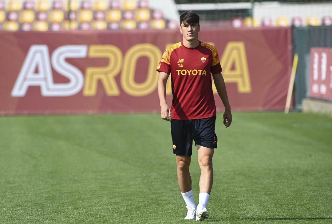 Roma, l’ultimo allenamento prima della partenza per la Spagna – FOTO GALLERY - immagine 15