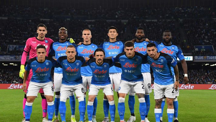 NAPLES, ITALY - NOVEMBER 08: of Napoli during the Serie A match between SSC Napoli and Empoli FC at Stadio Diego Armando Maradona on November 08, 2022 in Naples, Italy. (Photo by SSC NAPOLI/SSC NAPOLI via Getty Images) Questo Napoli è entrato già nella storia: mai un vantaggio così ampio per il club - immagine 1