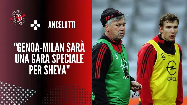 Genoa-Milan Ancelotti Shevchenko Serie A 2021-2022