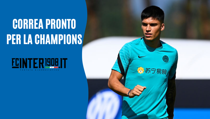 Inter, in Champions Inzaghi ritrova Correa. E col Sassuolo un altro rientro 