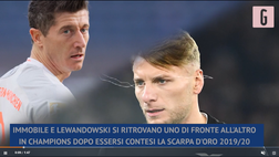 VIDEO Lazio-Bayern Monaco, Immobile sfida Lewandowski: bomber a confronto in Champions League all’Olimpico