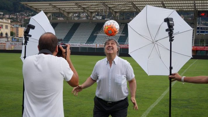 Renzetti nel 2018 sul profilo Twitter del Lugano Renzetti nel 2018 sul profilo Twitter del Lugano