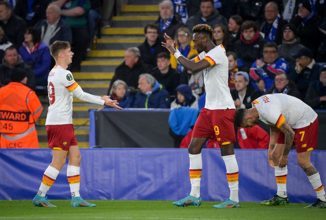 Leicester-Roma 1-1 – FOTO GALLERY - immagine 55