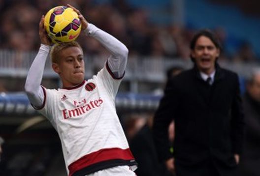Keishuke Honda e Filippo Inzaghi (fonte: zimbio.com) Keishuke Honda e Filippo Inzaghi (fonte: zimbio.com)