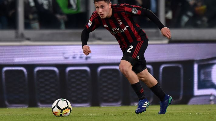 Davide Calabria, terzino del Milan (credits: GETTY images) Davide Calabria, terzino del Milan
