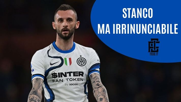 Inter-Salernitana: per Brozovic spia rossa e fasciatura sulla gamba. Ma ci sarà - immagine 1