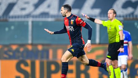 GENOA, ITALY - MARCH 3: Davide Zappacosta of Genoa celebrates after scoring a goal during the Serie A match between Genoa CFC and UC Sampdoria at Stadio Luigi Ferraris on March 3, 2021 in Genoa, Italy. (Photo by Paolo Rattini/Getty Images) GENOA, ITALY - MARCH 3: Davide Zappacosta of Genoa celebrates after scoring a goal during the Serie A match between Genoa CFC and UC Sampdoria at Stadio Luigi Ferraris on March 3, 2021 in Genoa, Italy. (Photo by Paolo Rattini/Getty Images)