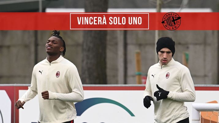 Leao Tonali AC Milan allenamento Milanello