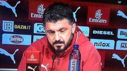 Gattuso: “Simeone? Gesto non bello, ma capita a chi è sanguigno. Io ultimo a giudicare”