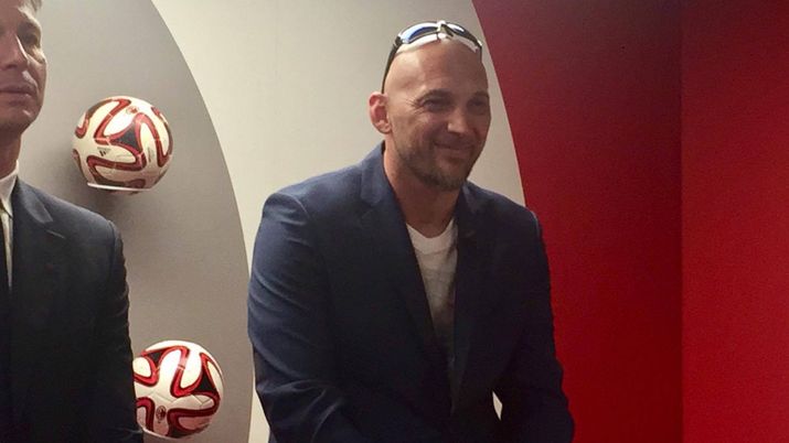 Christian Abbiati all'#ACMSocialDay (credits: pianetamilan.it) 