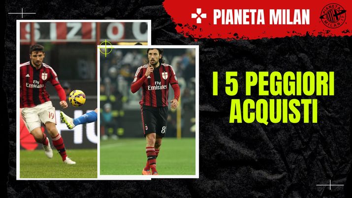 Mercato Milan: i cinque peggiori acquisti della sessione invernale