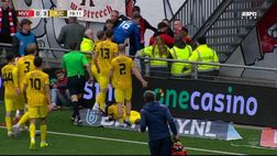 Derby del Limburgo, ex Cosenza: Kongolo a terra, birra contro di lui, il portiere del Roda lo difende